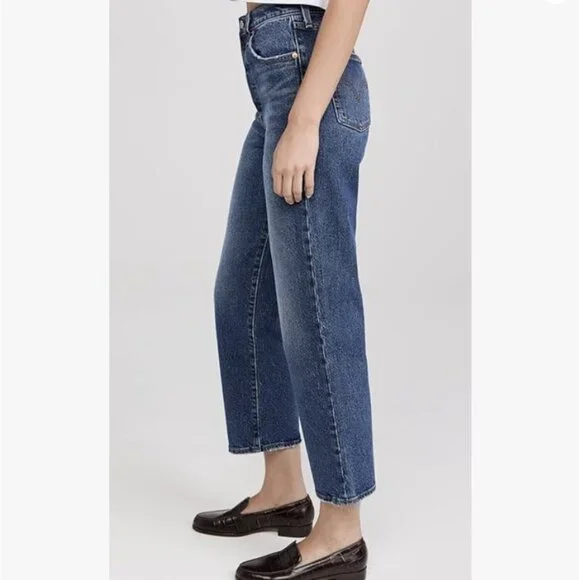 Levi's Women's Premium Ribcage Straight Ankle Jeans size 31 - Picture 3 of 3